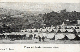 PIANA DEI GRECI - ACCAMPAMENTO MILITARE - F.P. - Palermo