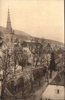 11665108 Neuchatel NE Terrasse De La Collegiale Et Chateau Vue De La Tour Des Pr - Autres & Non Classés