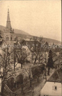 11665105 Neuchatel NE Terrasse De La Collegiale Et Chateau Vue De La Tour Des Pr - Autres & Non Classés