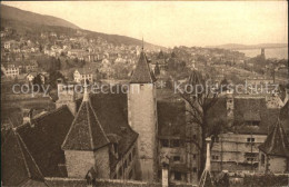 11665104 Neuchatel NE Le Chateau Et La Ville Vue Ouest Neuchatel - Andere & Zonder Classificatie