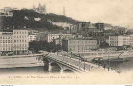 CPA Lyon-Le Pont Tilsitt Et Le Coteau De Fourrières-8      L2438 - Autres & Non Classés