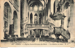 CPA Paris-L'église Saint Etienne Du Mont-La Chaire,le Jubé-162          L2438 - Kirchen