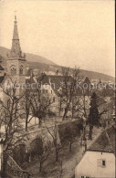 11665084 Neuchatel NE Terrasse De La Collegiale Et Chateau Vue De La Tour Des Pr - Autres & Non Classés