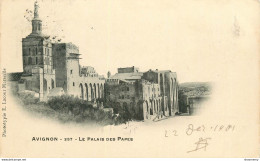 CPA Avignon-Palais Des Papes-Timbre     L1597 - Avignon (Palais & Pont)