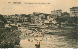 CPA Biarritz-Vue D'ensemble Du Port Vieux-Timbre     L1597 - Biarritz