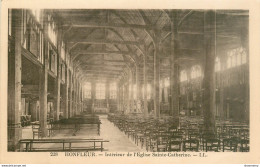 CPA Honfleur-Intérieur De L'église Sainte Catherine-228    L1623 - Honfleur