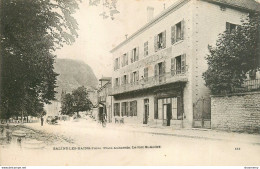 CPA Salins Les Bains-Place Aubarède-Le Fort St André       L1593 - Other & Unclassified