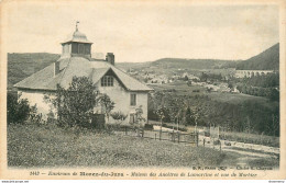 CPA Environs De Morez-Maisons Des Ancêtres De Lamartine Et Vue De Morbier       L1593 - Morez