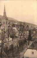 11665080 Neuchatel NE Terrasse De La Collegiale Et Chateau Vue De La Tour Des Pr - Other & Unclassified