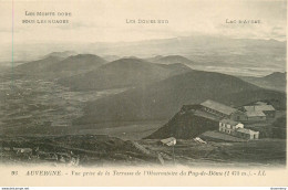 CPA Auvergne-Vue Prise De La Terrasse De L'Observatoire Du Puy De Dôme     L1355 - Auvergne