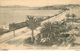 CPA Cannes-La Promenade De La Croisette-Timbre     L1355 - Cannes