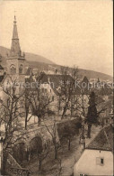 11665078 Neuchatel NE Terrasse De La Collegiale Et Chateau Vue De La Tour Des Pr - Other & Unclassified