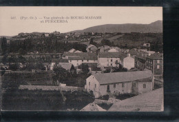 Cpa Vue Générale De Bourg Madame Et Puigcerda - Gerona