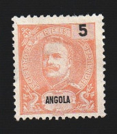 AG1740- ANGOLA 1898_ 1901 Nº 39- MNG - Angola