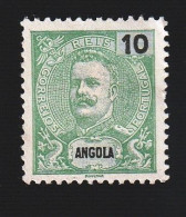 AG1741- ANGOLA 1898_ 1901 Nº 40- MNG - Angola