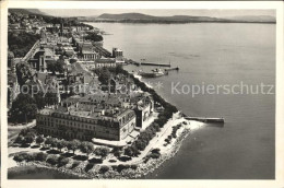 11665045 Neuchatel NE Hotel Beau Rivage Quick Vue Aerienne Neuchatel - Sonstige & Ohne Zuordnung