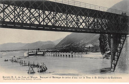 Bajoyer Et Barrage De Prise D'eau Sur Le Drac à SAINT GEORGES DE COMMIERS - Très Bon état - Other & Unclassified