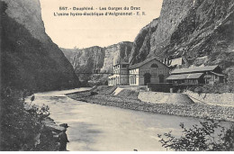 Les Gorges Du Drac - L'Usine Hydro électrique D'AVIGNONNET - Très Bon état - Other & Unclassified