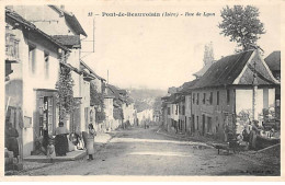 PONT DE BEAUVOISIN - Rue De Lyon - Très Bon état - Other & Unclassified