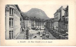 GRENOBLE - La Place Grenette Et Le Saint Eynard - Très Bon état - Grenoble