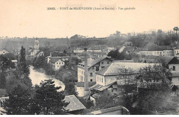 PONT DE BEAUVOISIN - Vue Générale - Très Bon état - Other & Unclassified