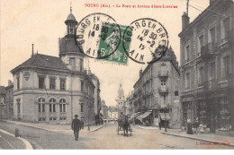 BOURG - La Poste Et Avenue Alsace Lorraine - Très Bon état - Autres & Non Classés