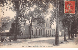 VILLEFRANCHE DE ROUERGUE - La Gare - Très Bon état - Villefranche De Rouergue