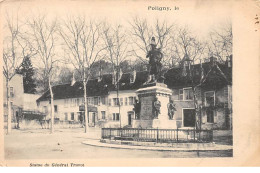 POLIGNY - Statue Du Général Travot - Très Bon état - Poligny