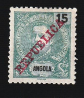 AG1744- ANGOLA 1911 Nº 91- MH - Angola