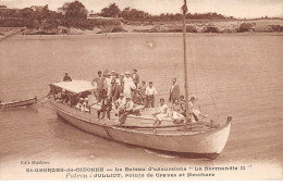 SAINT GEORGES DE DIDONNE - Le Bateau D'excursion " La Normandie II " - Très Bon état - Saint-Georges-de-Didonne