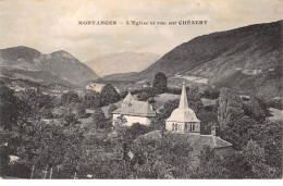 MONTANGES - L'Eglise Et Vue Sur CHEZERY - Très Bon état - Zonder Classificatie