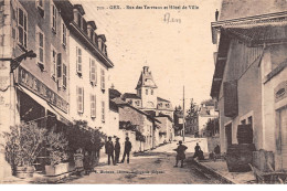 GEX - Rue Des Terreaux Et Hôtel De Ville - Très Bon état - Gex