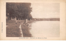 LOYETTES - Les Bords Du Rhône Et Le Pont - Très Bon état - Unclassified