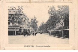 NARBONNE - Boulevard Gambetta - Très Bon état - Narbonne