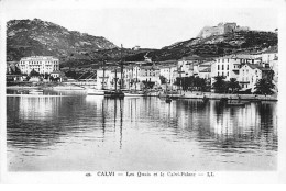 CALVI - Les Quais Et Le Calvi Palace - Très Bon état - Calvi