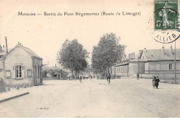 MOULINS - Sortie Du Pont Régemortes (route De Limoges) - Très Bon état - Moulins