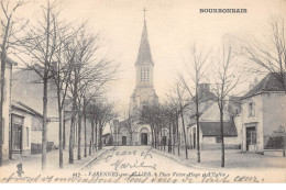 VARENNES SUR ALLIER - Place Victor Hugo Et L'Eglise - Très Bon état - Otros & Sin Clasificación