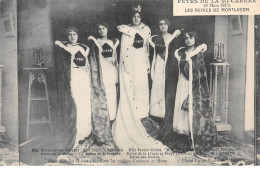 Fêtes De La Mi Carere ( 9 Mars 1913 ) - Les Reines De MONTLUCON - Très Bon état - Montlucon