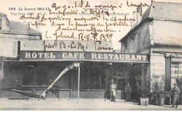 La Guerre 1914 17 - SOISSONS - Hôtel De Lorraine Après Le Bombardement - Très Bon état - Soissons