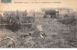 CHARMES - Les Ruines De L'Etablissement A. MAGUIN - Très Bon état - Sonstige & Ohne Zuordnung