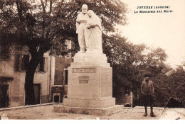 JOYEUSE - Le Monument Aux Morts - Très Bon état - Joyeuse