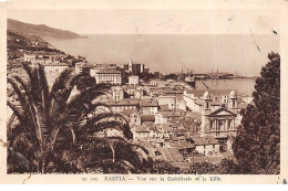 BASTIA - Vue Sur La Cathédrale Et La Ville - Très Bon état - Bastia