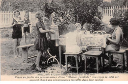 Le Préventorium Du GLANDIER - Repas Au Jardin Des Pensionnaires D'une " Maison Familiale " - Très Bon état - Sonstige & Ohne Zuordnung