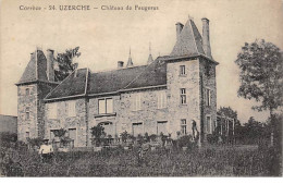 UZERCHE - Château De Faugeras - Très Bon état - Uzerche