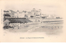 ROYAN - La Plage Et Le Casino De Foncillon - Très Bon état - Royan