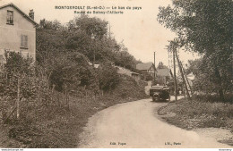 CPA Montgeroult-Le Bas Du Pays-Route De Boissy L'Aillerie-RARE     L1753 - Other & Unclassified