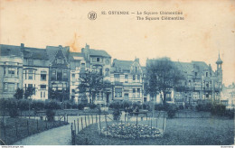 CPA Ostende-Le Square Clémentine-En L'état      L2405 - Oostende