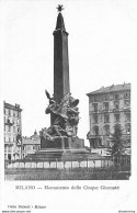 CPA Milano-Monumento Delle Cinque Giornate     L1994 - Milano (Milan)