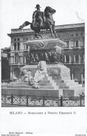 CPA Milano-Monumento A Vittorio Emanuele II    L1994 - Milano (Milan)