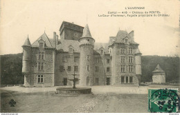 CPA Cantal-Château De Pestel-418-Timbre    L2023 - Other & Unclassified